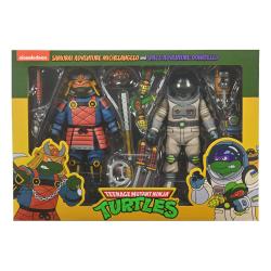 Space Adventure & Samurai Turtles (Cartoon)  TORTUGAS NINJA MUTANTES ADOLESCENTES 18 CM NECA