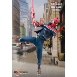 Spider-Man (Spider-Punk) Suit Sixth Scale Figure by Hot Toys Video Game Masterpiece Series   