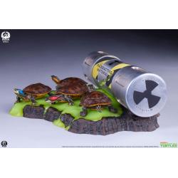 Tortugas Ninja Diorama Statuette Origins 13 cm