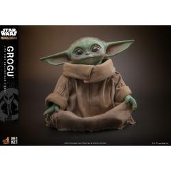 Star Wars: The Mandalorian Figura tamaño real Life-Size Masterpiece Grogu 37 cm HOT TOYS