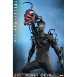 Spider-Man 3 Figura Movie Masterpiece 1/6 Spider-Man (Black Suit) 30 cm