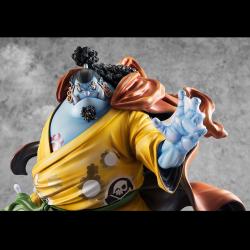 One Piece Estatua PVC Portrait Of Pirates SA-MAXIMUM Knight of the Sea Jinbe Limited Reprint 25 cm Megahouse 