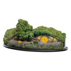 Trilogía de El hobbit Estatua Hobbit Hole -25 Gandalf\'s Cutting 14 cm Weta Workshop 