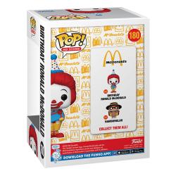 McDonalds Figura POP! Ad Icons Vinyl Birthday Ronald 9 cm FUNKO