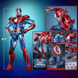 Marvel Figura Diecast Comic Masterpiece 1/6 Iron Patriot Hot Toys Exclusive 32 cm Hot Toys 