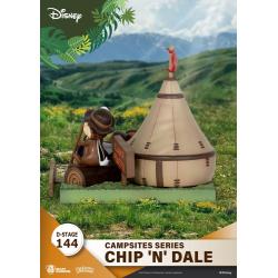 Disney Diorama PVC D-Stage Campsite Series Chip y Chop 10 cm Beast Kingdom Toys