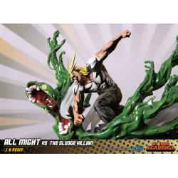 My Hero Academia Diorama All Might Vs. the Sludge Villain 30 cm