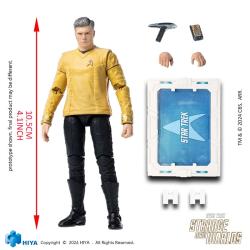 Star Trek Strange New Worlds Figura 1/18 Exquisite Mini Series Pike 11 cm HIYA TOYS