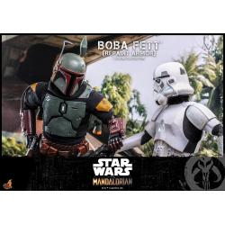 *** SUPER PRECIO *** Special Edition Star Wars: The Mandalorian Figura 1/6 Boba Fett Repaint Armor  30 cm HOT TOYS