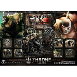 DC Comics Estatua 1/4 Throne Legacy Collection Batman Bane on Throne Deluxe Version 61 cm Prime 1 Studio