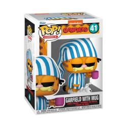 Garfield Figura POP! Comics Vinyl Garfield w/Mug 9 cm FUNKO