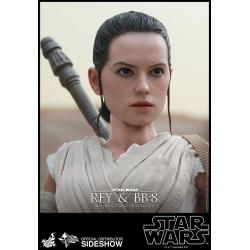 Star Wars The Force Awakens: Rey & BB-8 1:6 scale figure set