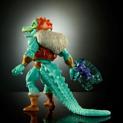 MASTERS DEL UNIVERSO & TORTUGAS NINJA DE Grayskull Figura Deluxe Leatherhead 14 cm  Mattel 