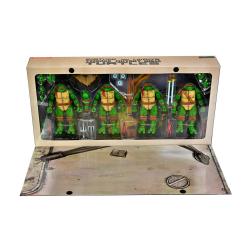 Tortugas Ninja (Mirage Comics) Figuras Paquete de 4 Leonardo, Raphael, Michelangelo, & Donatello 18 cm NECA
