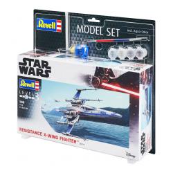 Star Wars Model Kit 1/50 Model Set Resistance X-Wing Fighter 25 cm