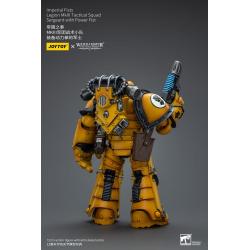 Warhammer The Horus Heresy Action Figure 1/18 Imperial Fists Legion MkIII Tactical Squad Sergeant with Power Fist 12 cm Joy Toy (CN)