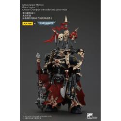 Warhammer 40k Actionfigur Chaos Space Marines Black Legion Chosen Champion with bolter and power maul 20 cm  Joy Toy (CN)