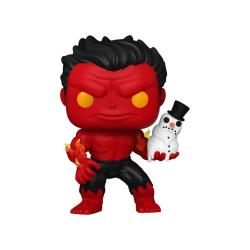 Marvel POP! Vinyl Figura Holiday Red Hulk 9 cm FUNKO