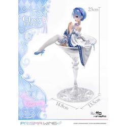 Re:Zero - Starting Life in Another World Estatua PVC 1/7 Prisma Wing Rem Glass Edition 23 cm  Prime 1 Studio 