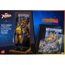 Marvel X-Men Figura 1/6 Lobezno (Unmasked) 28 cm Hono Studio