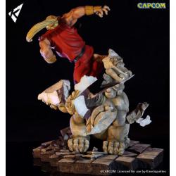 Street Fighter Diorama Battle of the Brothers 1/6 Ken Masters 45 cm