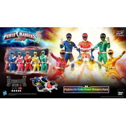 Power Rangers Turbo Pack de 5 Figuras FigZero 1/6 Turbo Power Rangers 30 cm ThreeZero