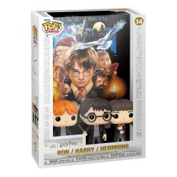 Harry Potter POP! Movie Poster & Figura Sorcerer\'s Stone 9 cm FUNKO