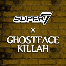 Ghostface Killah ReAction Figura Ghostface Killah (Ironman) 10 cm Super7 