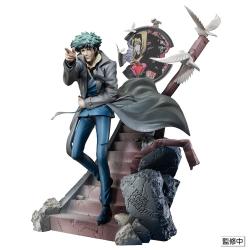 Cowboy Bebop Estatua Gals PVC 2nd GIG Spike Spiegel Daybreak 27 cm Megahouse 