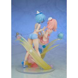 Wish Upon the Pleiades Statue PVC Subaru & Aoi Swimwear Ver. 21 cm