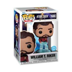 Star Trek Transporter Figura POP! Plus Movies Vinyl Riker 9 cm FUNKO