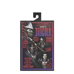 TMNT X UNIVERSAL MONSTERS SHREDDER  DRACULA CLASSIC COLORS SCALE ACTION FIGURA 18 CM NECA