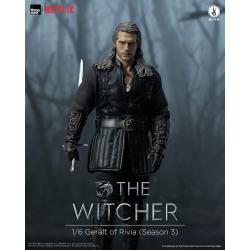 The Witcher Season 3 Figura 1/6 Geralt of Rivia 31 cm ThreeZero 