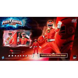 Power Rangers Turbo Figura FigZero 1/6 Red Turbo Power Ranger 30 cm  ThreeZero