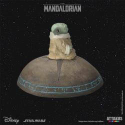 Star Wars: The Mandalorian Classic Collection Estatua 1/5 Grogu Summoning the Force 13 cm Attakus
