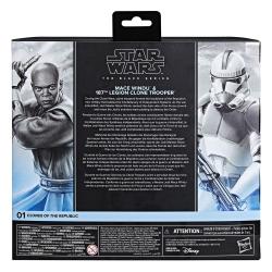 Star Wars: The Clone Wars Black Series Pack de 2 Figuras Clones of the Republic 15 cm HASBRO