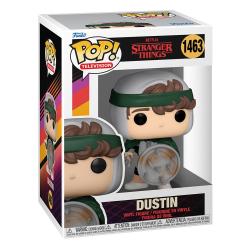 Stranger Things POP! TV Vinyl Figura Hunter Dustin with Shield 9 cm funko