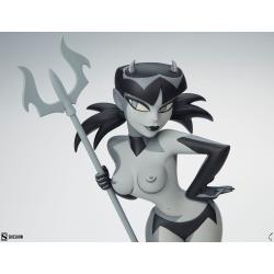 Original Artist Series Estatua Devil Girl (Black and White Variant) 30 cm Sideshow Collectibles