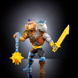 MASTERS DEL UNIVERSO & TORTUGAS NINJA DE Grayskull Figura Deluxe 2Bopsteady 14 cm  Mattel 