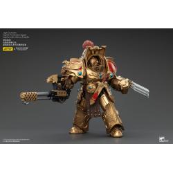 Warhammer The Horus Heresy Figura 1/18 Legio Custodes Aquilon Terminator Squad Aquilon with Infernus Firepike 14 cm   Joy Toy (CN) 