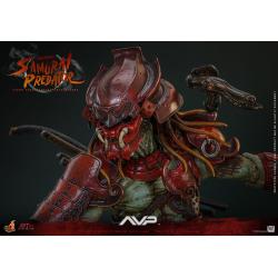 Alien vs. Predator Figura Artist Collection 1/6 Akaoni Samurai Predator 35 cm Hot Toys