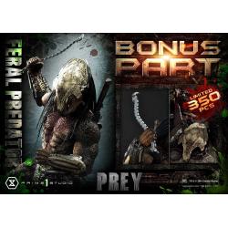 Prey (Movie) Estatua Museum Masterline Series 1/3 Feral Predator Deluxe Bonus Version 89 cm PRIME 1 STUDIO