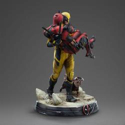 Deadpool Estatua 1/10 Deluxe Art Scale Deadpool & Wolverine 21 cm  Iron Studios