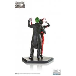 Escuadrón Suicida Estatua 1/10 Deluxe Harley Quinn & The Joker 19 cm