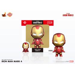 Iron Man 3 Minifigura Cosbi Iron Man Mark 4 8 cm Hot Toys