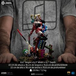 DC Comics Estatua 1/10 Deluxe Art Scale Harley Quinn (Gotham City Sirens) 22 cm BATMAN IRON STUDIOS