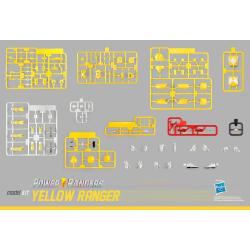 Power Rangers Maqueta Furai Model Plastic Model Kit Yellow Ranger 13 cm Flame Toys 