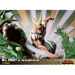 My Hero Academia Diorama All Might Vs. the Sludge Villain 30 cm