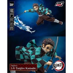 Demon Slayer: Kimetsu no Yaiba Figura FigZero 1/6 Tanjiro Kamado 27 cm ThreeZero 