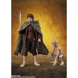 El Señor de los Anillos Figuras S.H. Figuarts Frodo Baggins & Gollum Bandai Tamashii Nations